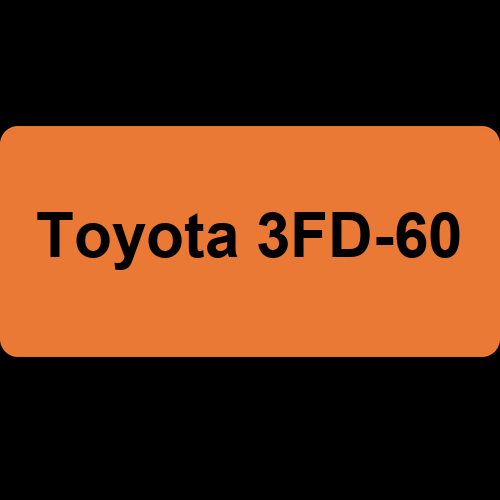 Toyota 3FD-60